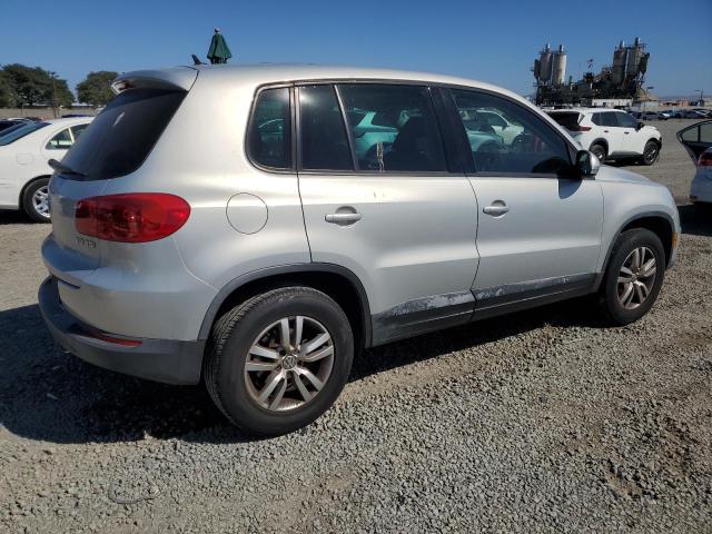 WVGAV7AX7DW501878 - 2013 VOLKSWAGEN TIGUAN S SILVER photo 3
