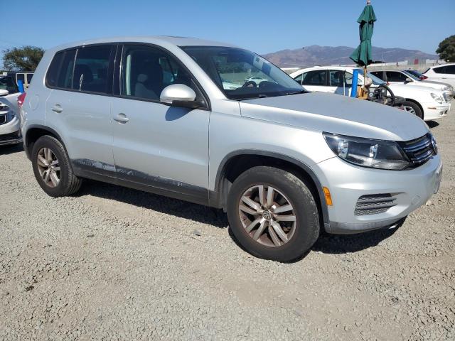 WVGAV7AX7DW501878 - 2013 VOLKSWAGEN TIGUAN S SILVER photo 4