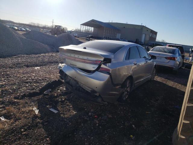 3LN6L2GK6DR812697 - 2013 LINCOLN MKZ SILVER photo 3