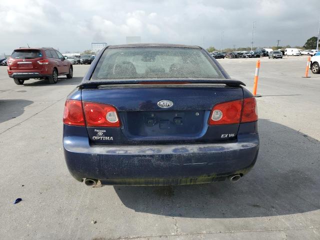 KNAGE124065057832 - 2006 KIA OPTIMA LX BLUE photo 6