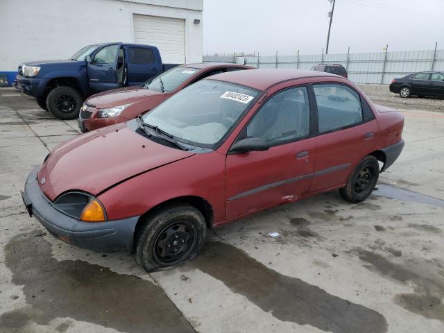 2C1MR5294S6790846 - 1995 GEO METRO BASE BURGUNDY photo 1