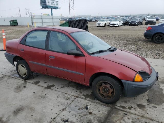 2C1MR5294S6790846 - 1995 GEO METRO BASE BURGUNDY photo 4