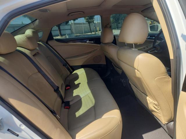 5NPEC4ABXDH684052 - 2013 HYUNDAI SONATA SE WHITE photo 10