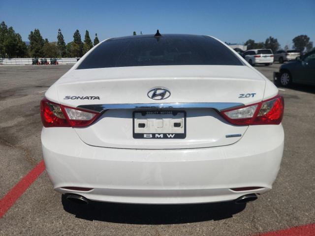 5NPEC4ABXDH684052 - 2013 HYUNDAI SONATA SE WHITE photo 6