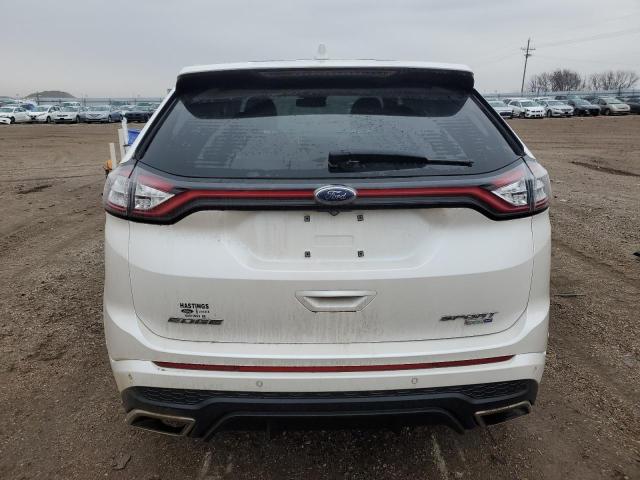 2FMPK4AP1GBC66966 - 2016 FORD EDGE SPORT WHITE photo 6