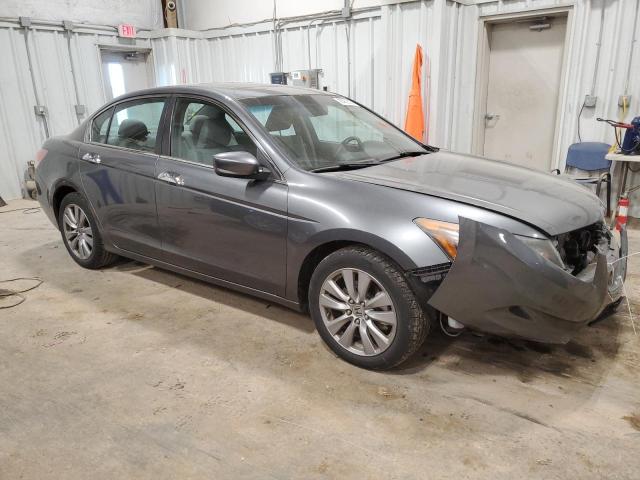 1HGCP3F87CA008295 - 2012 HONDA ACCORD EXL GRAY photo 4