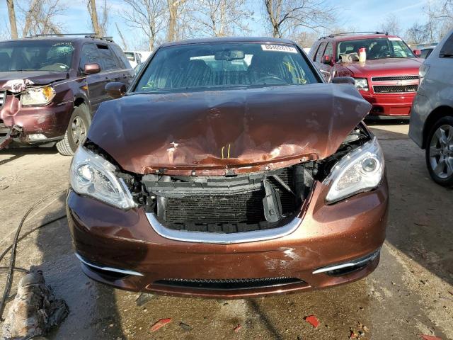 1C3CCBBGXCN189679 - 2012 CHRYSLER 200 TOURING BROWN photo 5