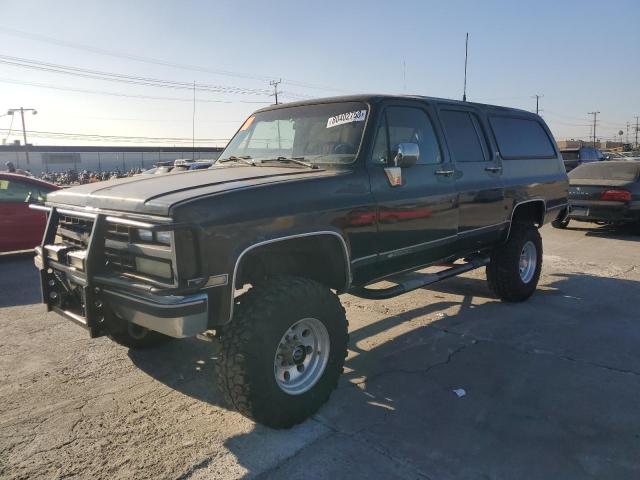 1GNGV26K3KF198715 - 1989 CHEVROLET SUBURBAN V2500 BLACK photo 1