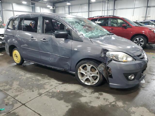 JM1CR29L980308923 - 2008 MAZDA 5 GRAY photo 4