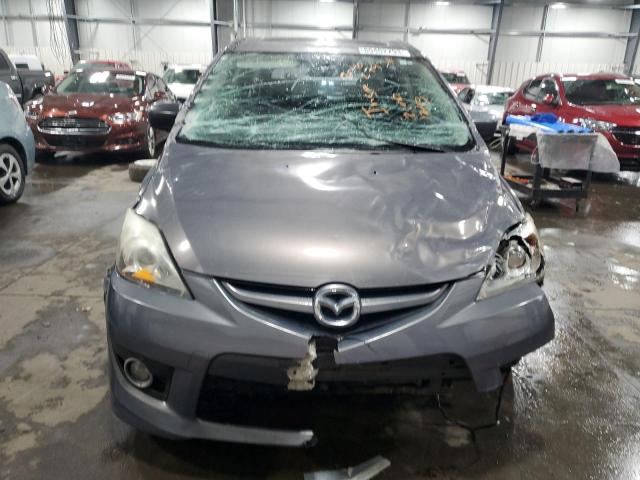 JM1CR29L980308923 - 2008 MAZDA 5 GRAY photo 5