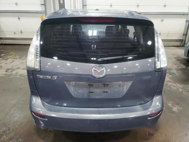 JM1CR29L980308923 - 2008 MAZDA 5 GRAY photo 6