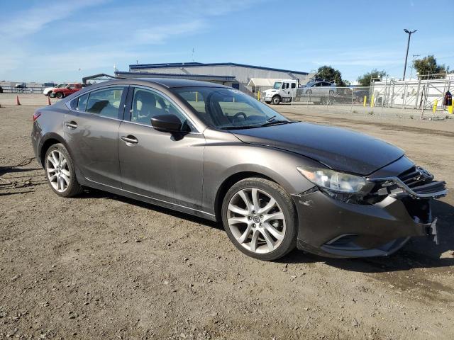 JM1GL1V55H1150370 - 2017 MAZDA 6 TOURING GRAY photo 4