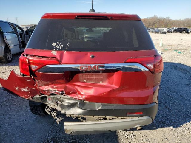 1GKKNKLA1KZ130852 - 2019 GMC ACADIA SLE RED photo 6