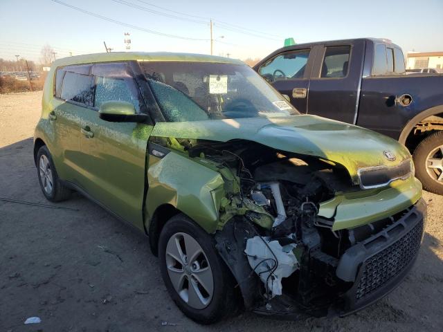 KNDJN2A27E7717947 - 2014 KIA SOUL GREEN photo 4