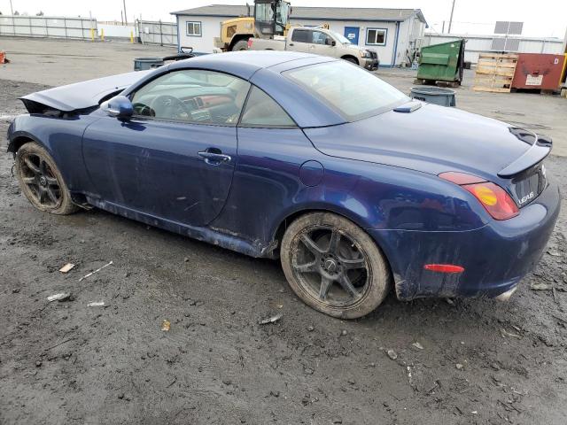 JTHFN48Y030048775 - 2003 LEXUS SC 430 BLUE photo 2