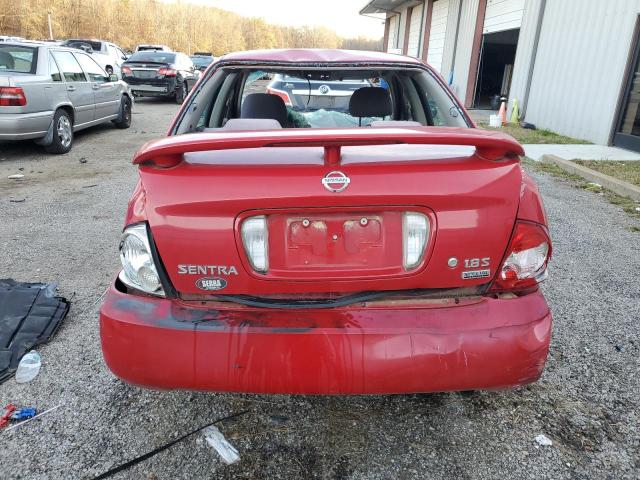 3N1CB51DX6L526138 - 2006 NISSAN SENTRA 1.8 RED photo 6