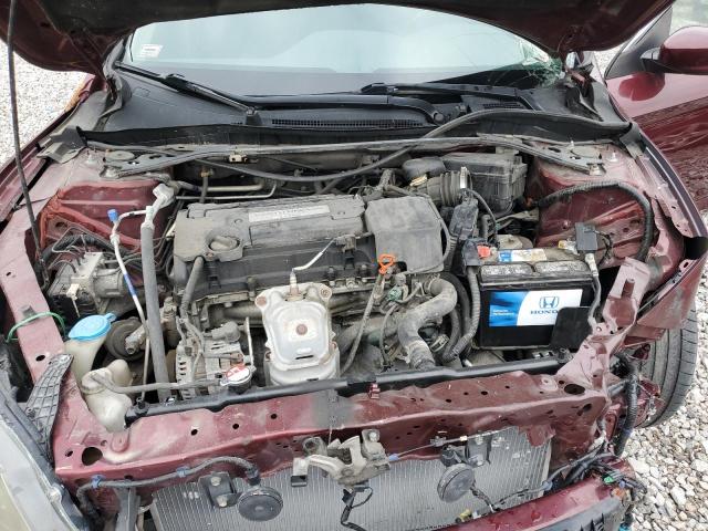 1HGCR2F5XFA223295 - 2015 HONDA ACCORD SPORT MAROON photo 11