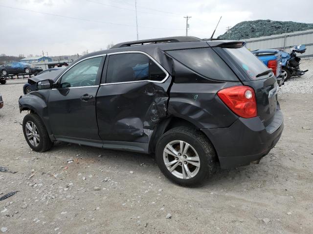 2GNFLNE3XD6152874 - 2013 CHEVROLET EQUINOX LT GRAY photo 2