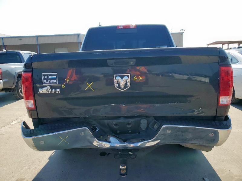 1C6RR6LG0JS234676 - 2018 RAM 1500 SLT BLACK photo 6