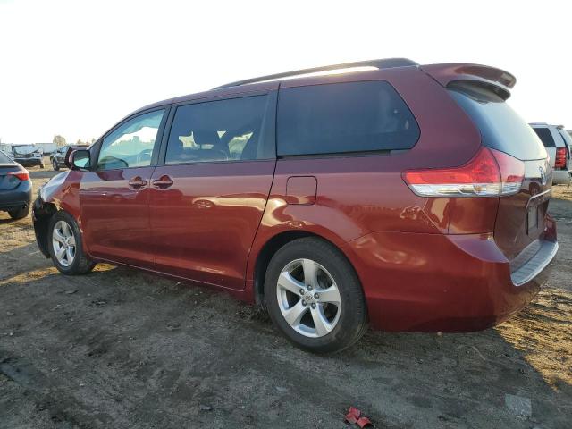 5TDKK3DC0BS090016 - 2011 TOYOTA SIENNA LE BURGUNDY photo 2