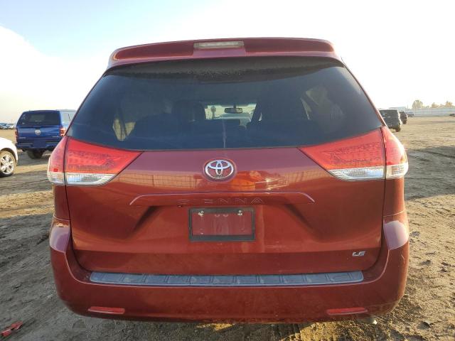 5TDKK3DC0BS090016 - 2011 TOYOTA SIENNA LE BURGUNDY photo 6