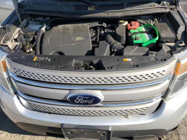 1FM5K8B84EGA04340 - 2014 FORD EXPLORER ვერცხლისფერი ფოტო 12