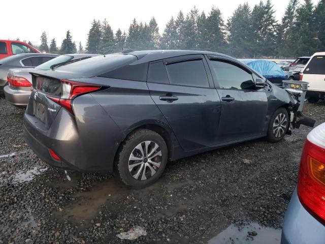 JTDKARFU7K3084176 - 2019 TOYOTA PRIUS GRAY photo 3