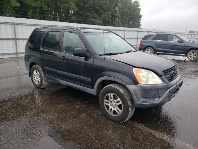 JHLRD78834C041003 - 2004 HONDA CR-V EX BLUE photo 4