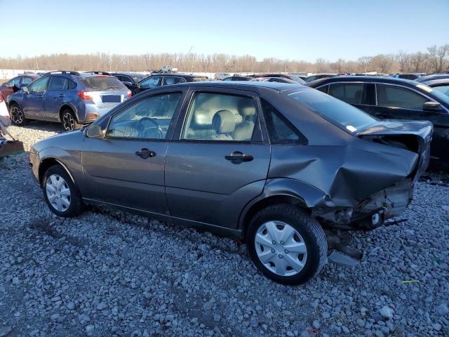 1FAFP34N15W112605 - 2005 FORD FOCUS ZX4 GRAY photo 2