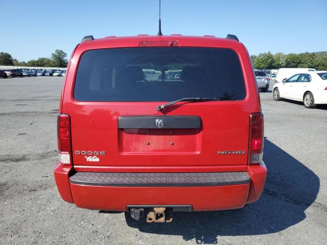 1D4PU4GKXBW546454 - 2011 DODGE NITRO HEAT RED photo 6