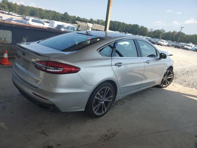 3FA6P0D98KR187088 - 2019 FORD FUSION TITANIUM 银色 照片 3