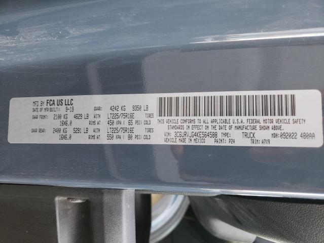 3C6URVJG4KE564588 - 2019 RAM PROMASTER 3500 HIGH 蓝色 照片 13