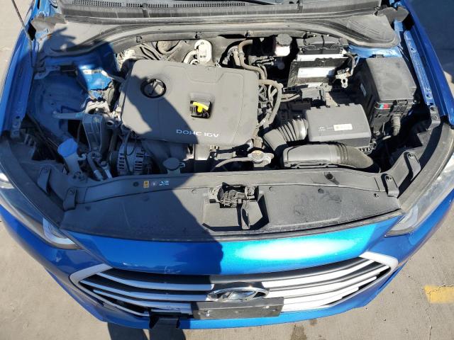 5NPD74LF3JH214358 - 2018 HYUNDAI ELANTRA SE BLUE photo 11