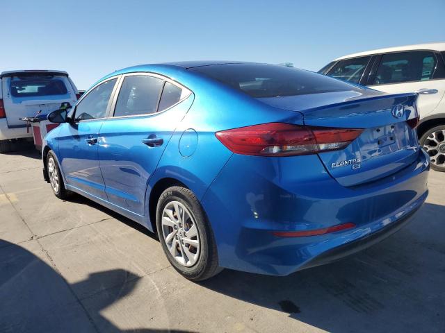 5NPD74LF3JH214358 - 2018 HYUNDAI ELANTRA SE BLUE photo 2