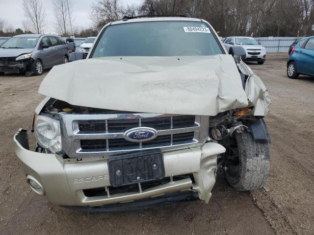 1FMCU0D7XCKB96896 - 2012 FORD ESCAPE XLT GOLD photo 5