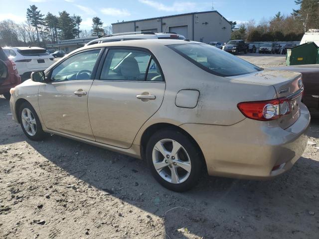 2T1BU4EE6DC970942 - 2013 TOYOTA COROLLA BASE GOLD photo 2