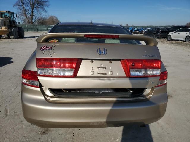 1HGCM56664A059114 - 2004 HONDA ACCORD EX GOLD photo 6