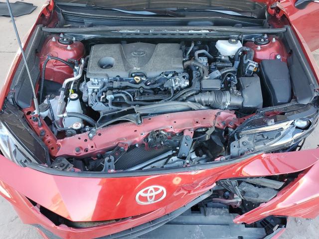 4T1DAACK6SU023579 - 2025 TOYOTA CAMRY XSE RED photo 11