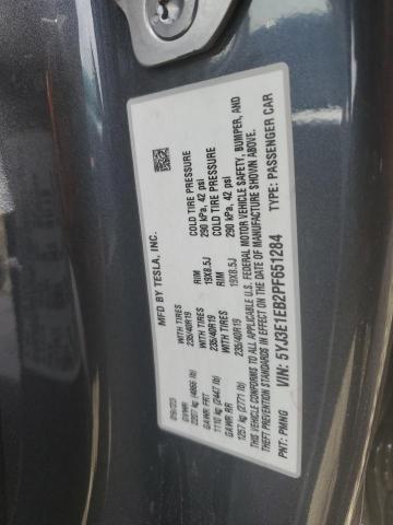 5YJ3E1EB2PF651284 - 2023 TESLA MODEL 3 石墨色 照片 12