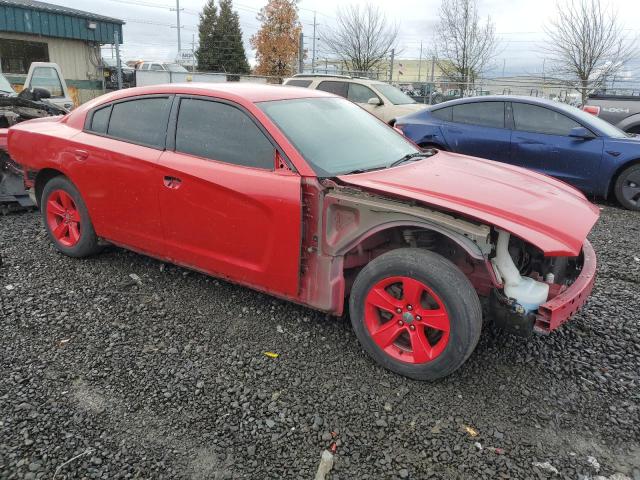 2C3CDXBG7CH146503 - 2012 DODGE CHARGER SE RED photo 4