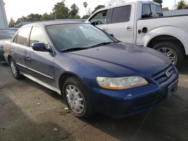 1HGCG66572A071001 - 2002 HONDA ACCORD LX BLUE photo 4