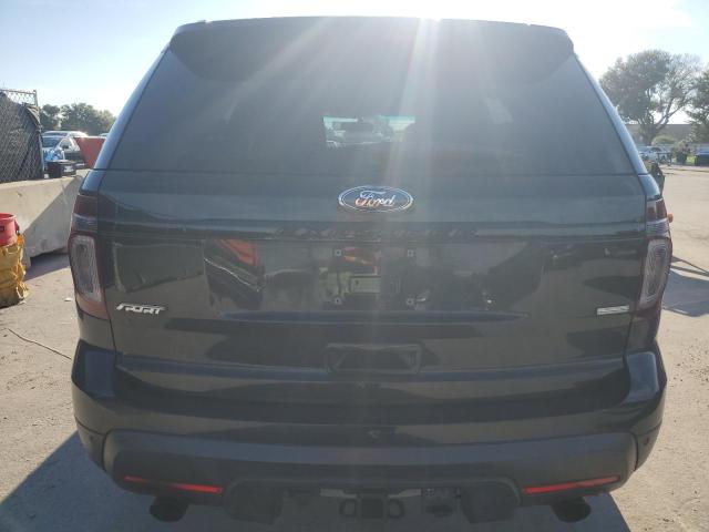 1FM5K8GT7DGB57130 - 2013 FORD EXPLORER SPORT BLACK photo 6