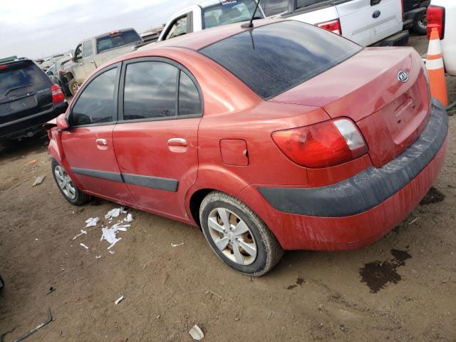 KNADE223696466979 - 2009 KIA RIO BASE ORANGE photo 2