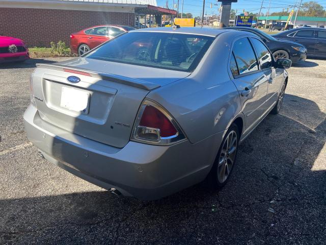 3FAHP07158R109536 - 2008 FORD FUSION SE SILVER photo 4