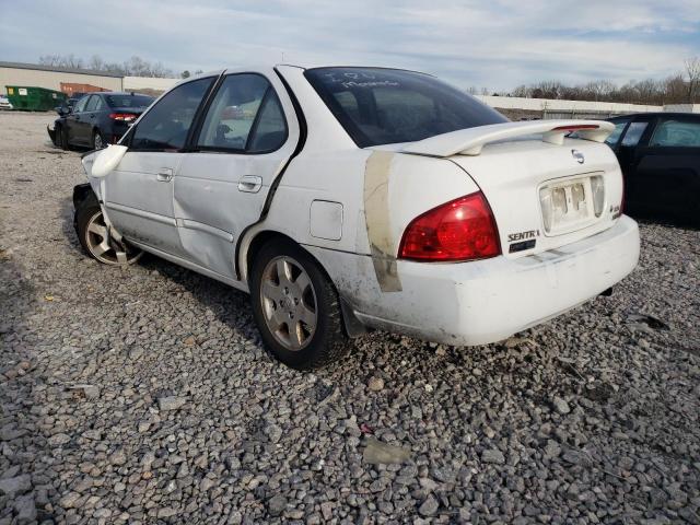 3N1CB51D56L559094 - 2006 NISSAN SENTRA 1.8 WHITE photo 2