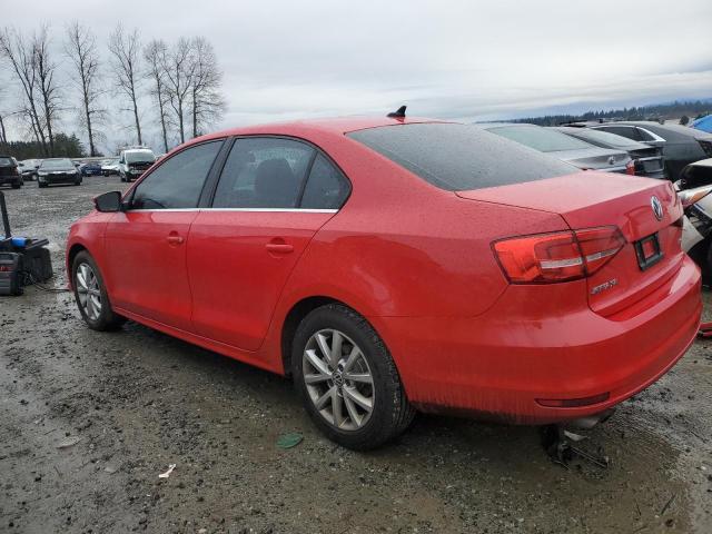 3VWD17AJ7FM417214 - 2015 VOLKSWAGEN JETTA SE RED photo 2