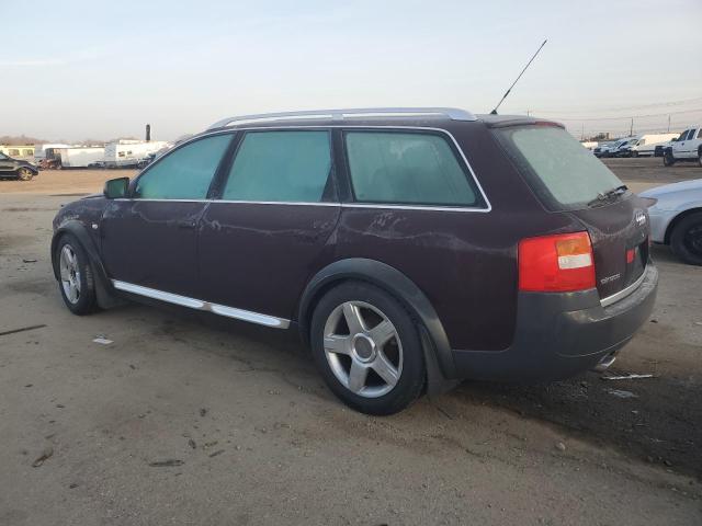 WA1YD64B83N027986 - 2003 AUDI ALLROAD RED photo 2