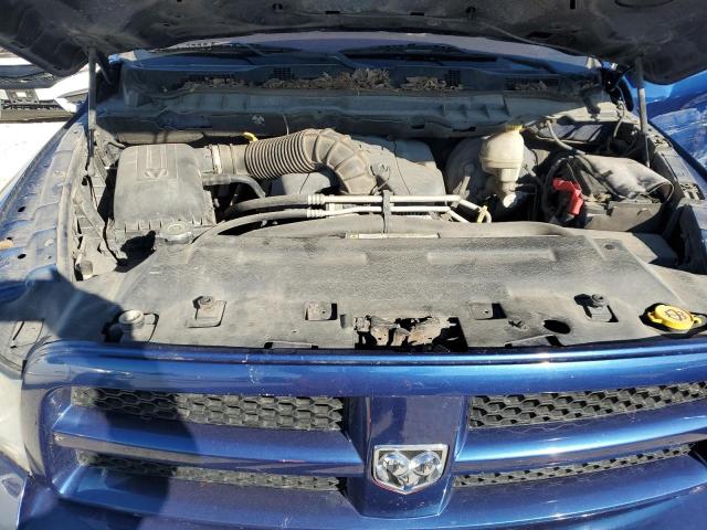 1D7RV1GT4AS251520 - 2010 DODGE RAM 1500 BLUE photo 11