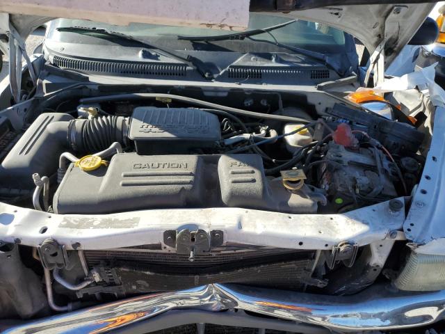 1D7HL38N84S555032 - 2004 DODGE DAKOTA QUAD SPORT WHITE photo 11