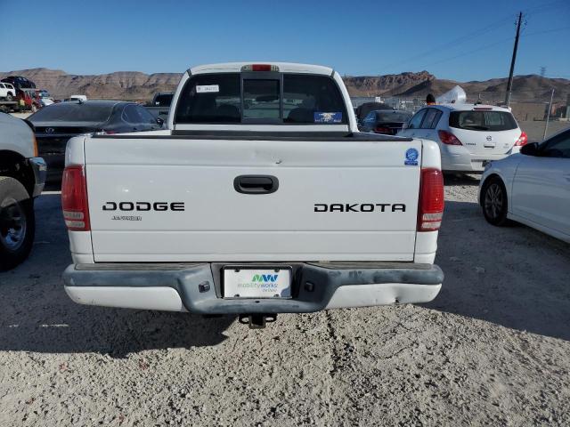 1D7HL38N84S555032 - 2004 DODGE DAKOTA QUAD SPORT WHITE photo 6